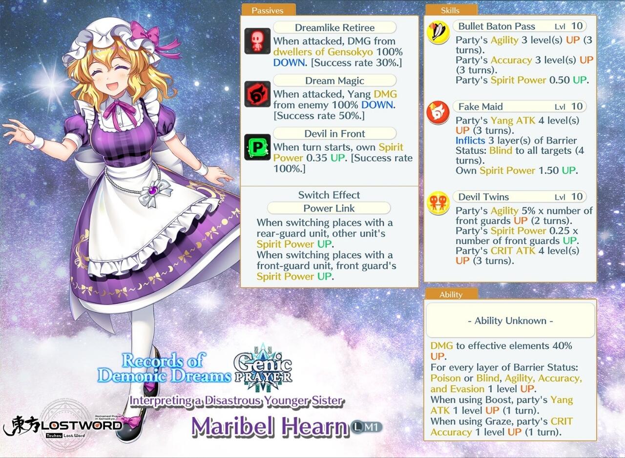 Maribel Hearn LM1