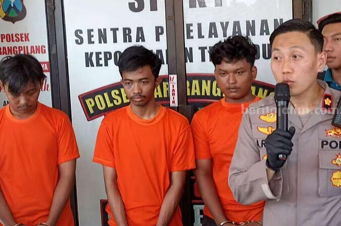 Oknum Pesilat Sidoarjo Rampas Motor di Jalan Mastrip Surabaya
