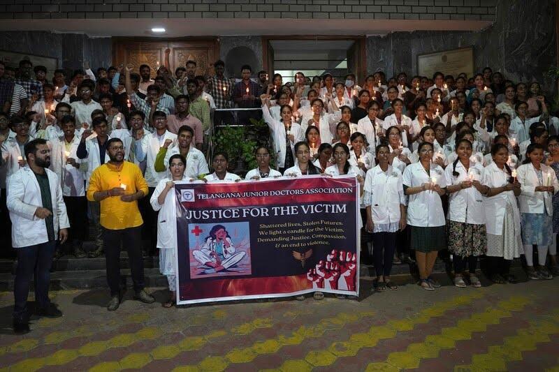 Dokter Magang Diperk0sa dan Dibunuh Picu Demo Ribuan Nakes di RS India