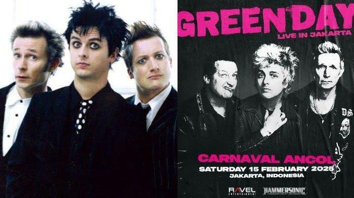Warning! Green Day akan Konser di Indonesia pada 15 Februari 2025