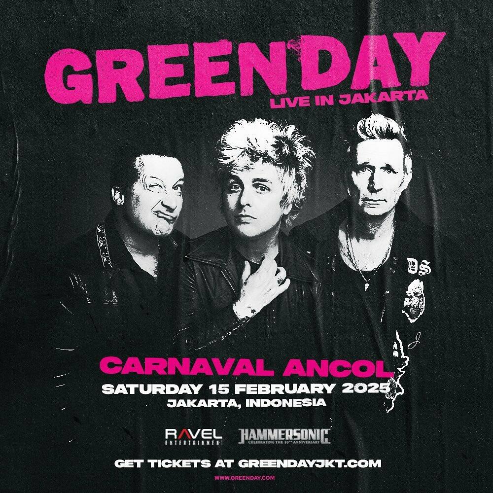 Green Day Akan Menggelar Konser di Jakarta!
