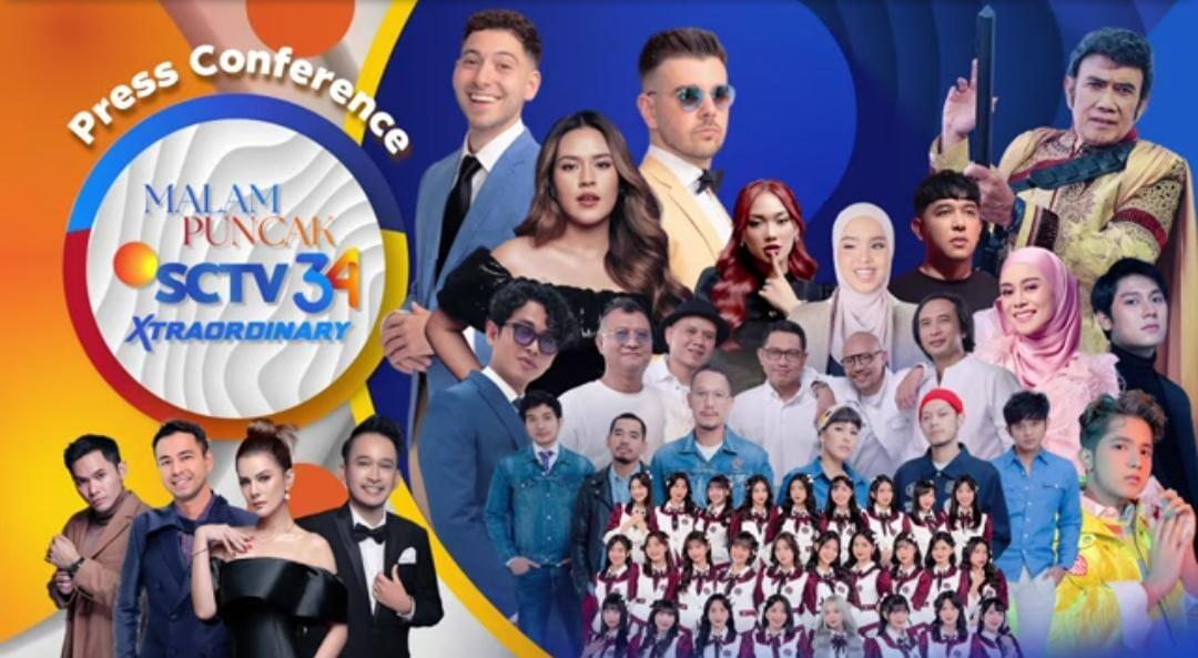 BERTABUR BINTANG & KEJUTAN DI MALAM PUNCAK SCTV 34 EXTRAORDINARY