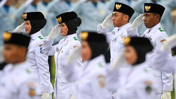 Akhirnya, Sebagian Anggota Paskibraka Nasional Berjilbab: Ini 4 Penampakannya Gansist