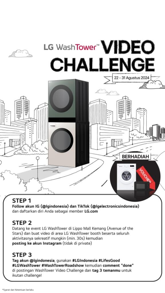 LG Wash Tower Video Challenge