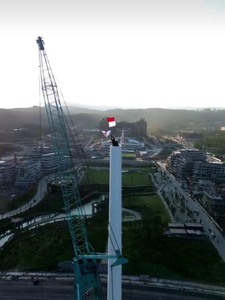 Mengapa Tiang Bendera Tertinggi Indonesia di Memorial Park Menjadi Sorotan?
