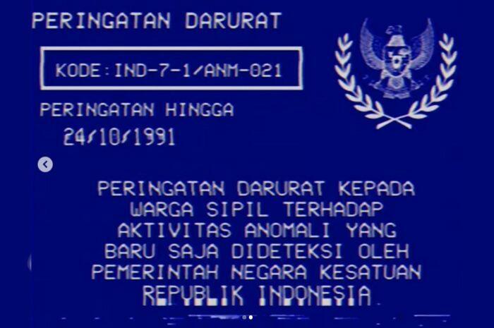 Viral Peringatan Darurat Garuda Latar Biru Banjiri Medsos, Ternyata Ini Artinya!