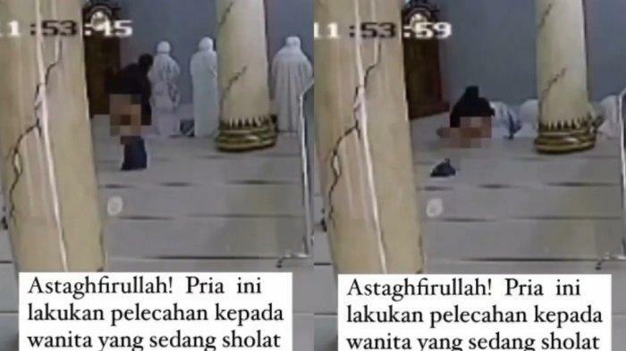 Viral Pria Buka Celana dan Lecehkan Jemaah Wanita yang Sedang Salat di Masjid!