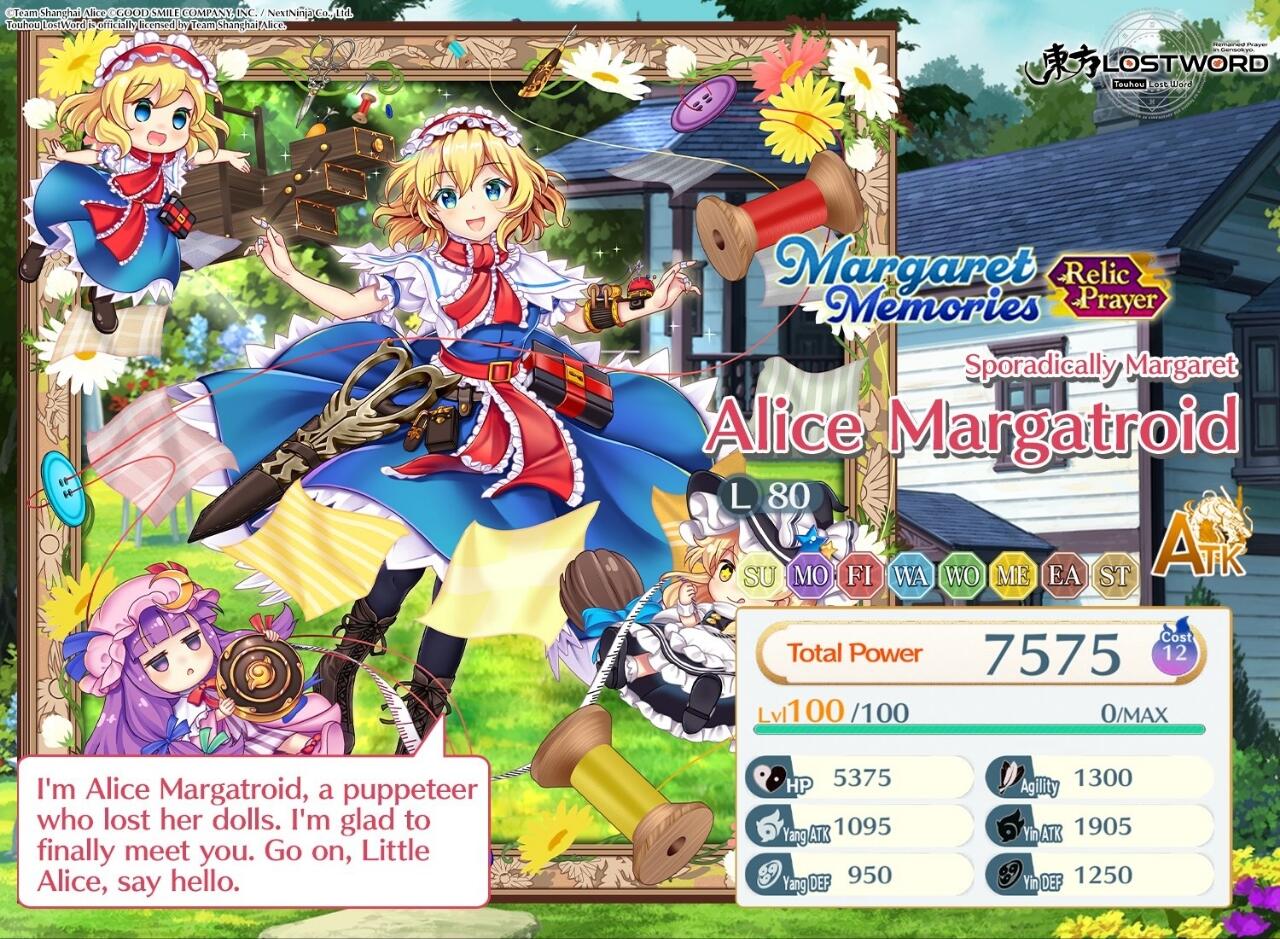 Alice Margatroid L80