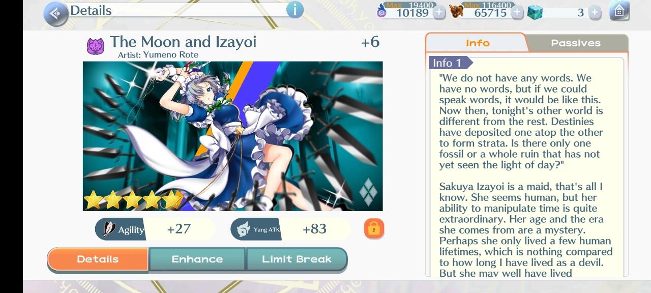 Sakuya Izayoi L80