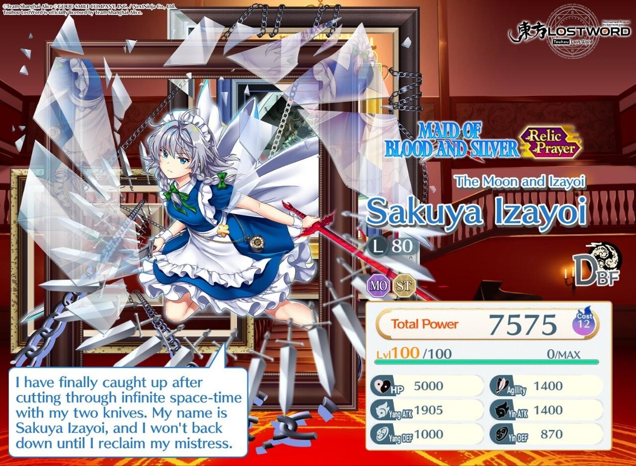 Sakuya Izayoi L80
