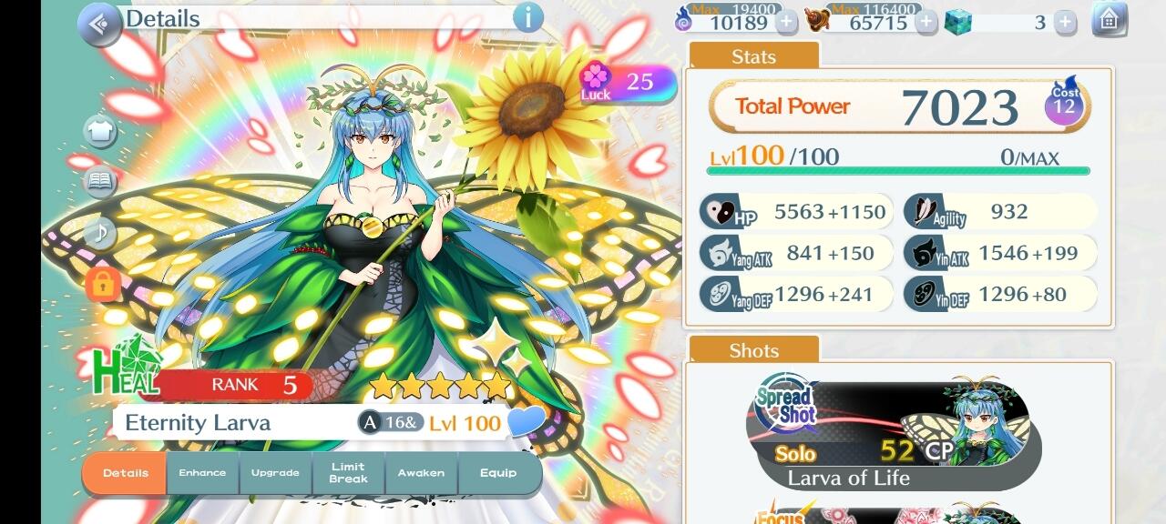 Eternity Larva A16&