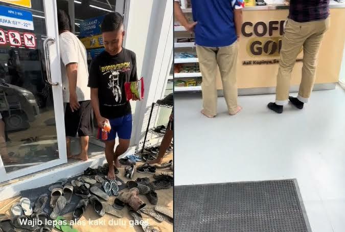 Heboh! Masuk Minimarket di IKN Pengunjung pada Nyeker, Ini Alasannya Gansist