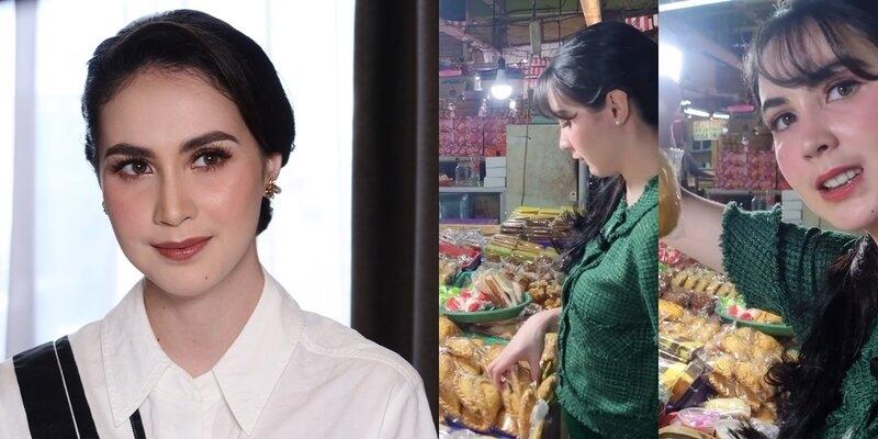 Potret Arumi Bachsin Pergi ke Pasar Tradisional Cari Jajanan
