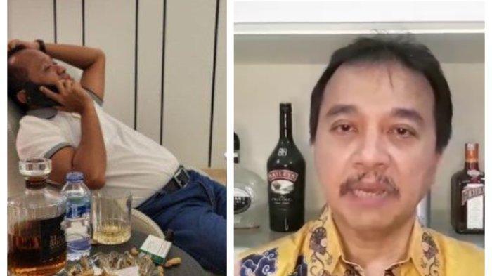 Foto Bahlil Nyantai Ditemani Miras Seharga Rp 30 Juta,Roy Suryo:Itu Asli Bukan Editan