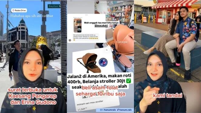 Hanum Rais buat Surat Terbuka ke Kaesang dan Erina yang Pamer Kemewahan, Setuju Gan?