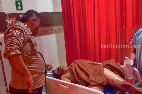 Gagal Curi Motor, Warga Kejayan Pasuruan Malah Dihajar Warga