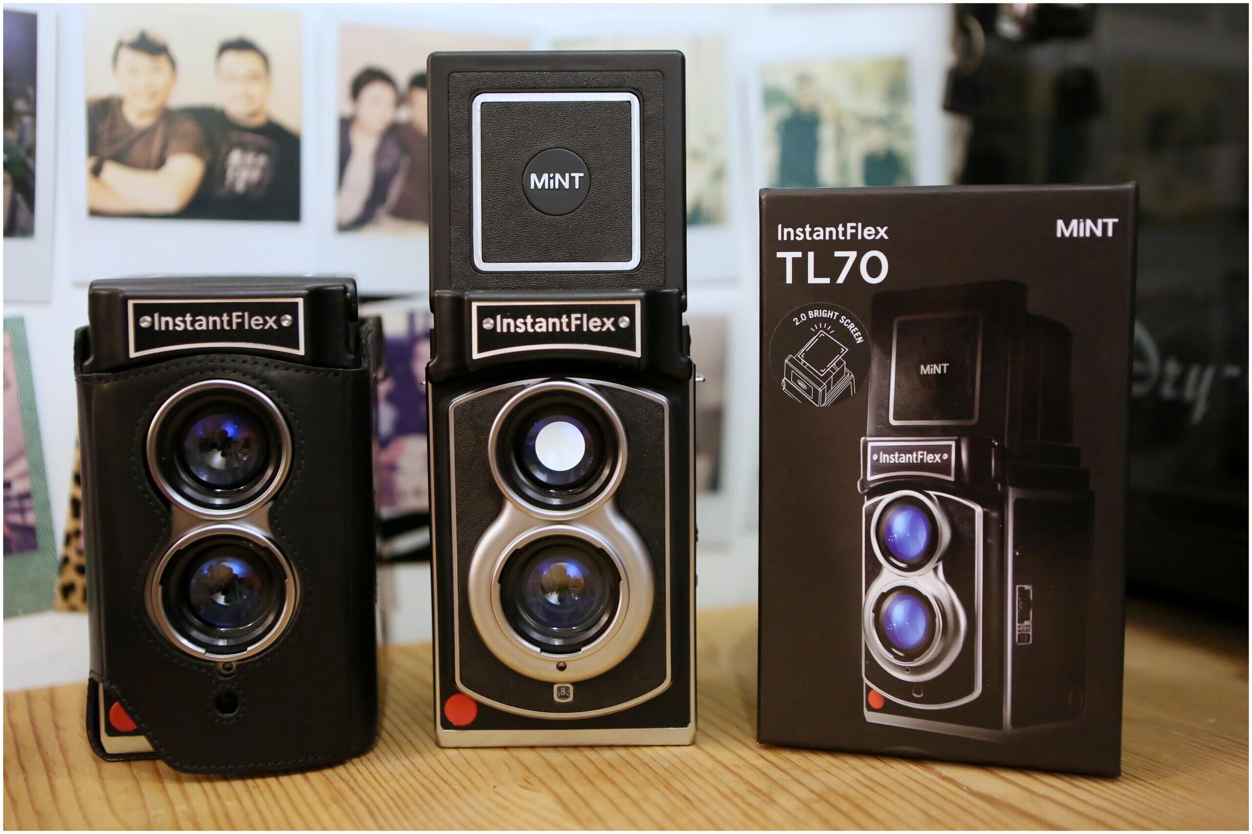 Kamera instan TLR pertama - InstantFlex TL70