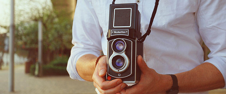 Kamera instan TLR pertama - InstantFlex TL70