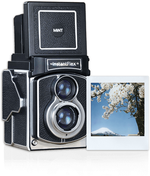 Kamera instan TLR pertama - InstantFlex TL70