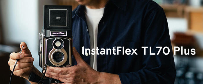 Kamera instan TLR pertama - InstantFlex TL70