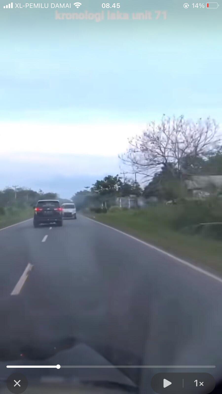 Berlagak Bijak, Driver komentari kasus laka, padahal dia penyebab laka terjadi
