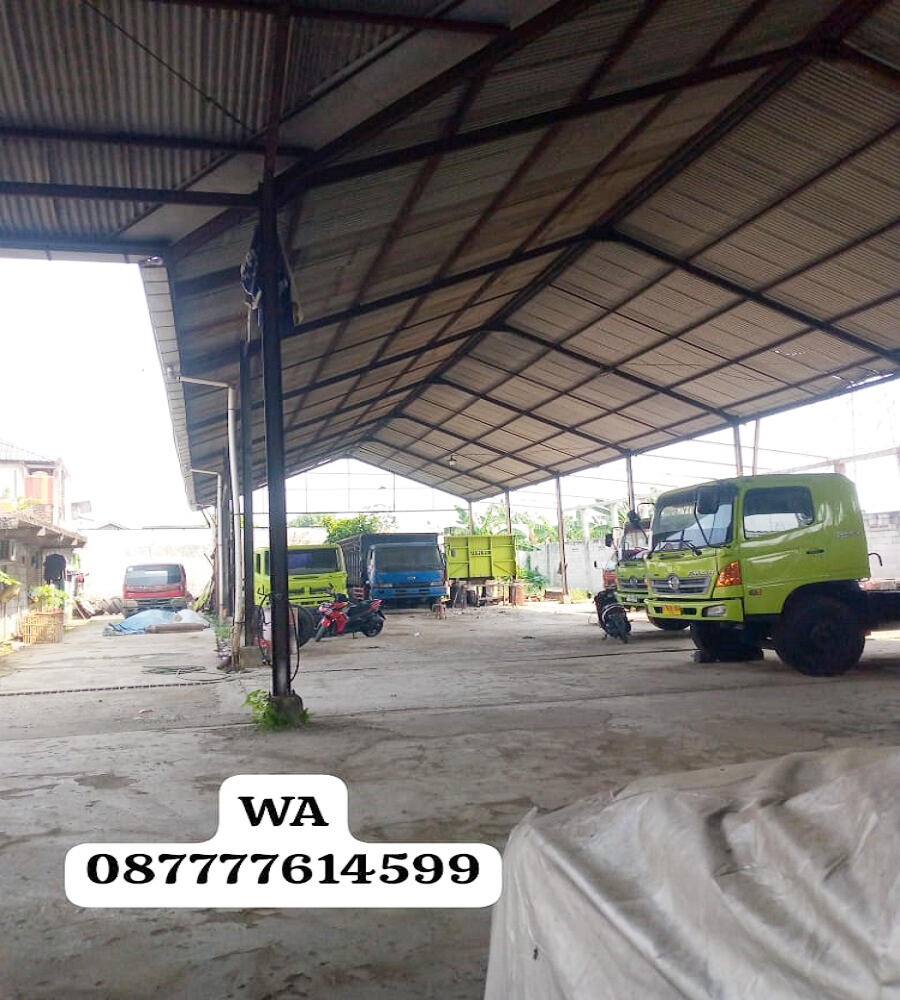 Jual Cepat Lahan 1.800 m2 Dan Workshop + BONUS Kontrakan 6 Pintu di Cakung