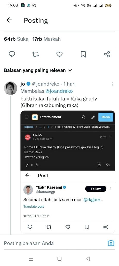 KASKUS jadi perbincangan Hangat di Sosmed