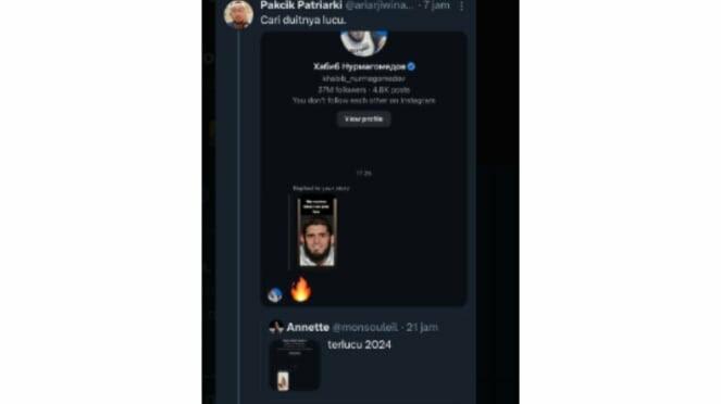 Selebgram RI ini Ngaku Diberi Emot Api Khabib Nurmagomedov, Eh malah Dirujak Netizen!