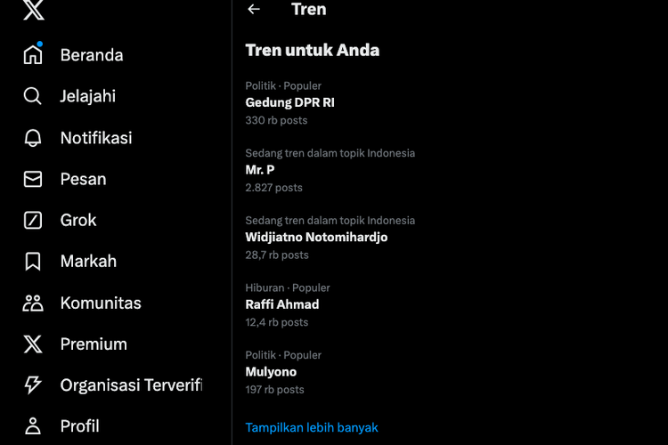 Asal-usul Nama Mulyono yang Trending di Twitter!