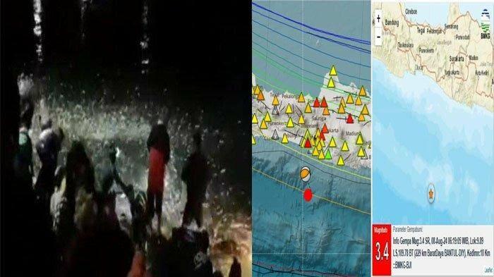 Heboh Fenomena Ribuan Ikan Berlompatan ke Darat, Warga Kaitkan Dengan Megathrust!