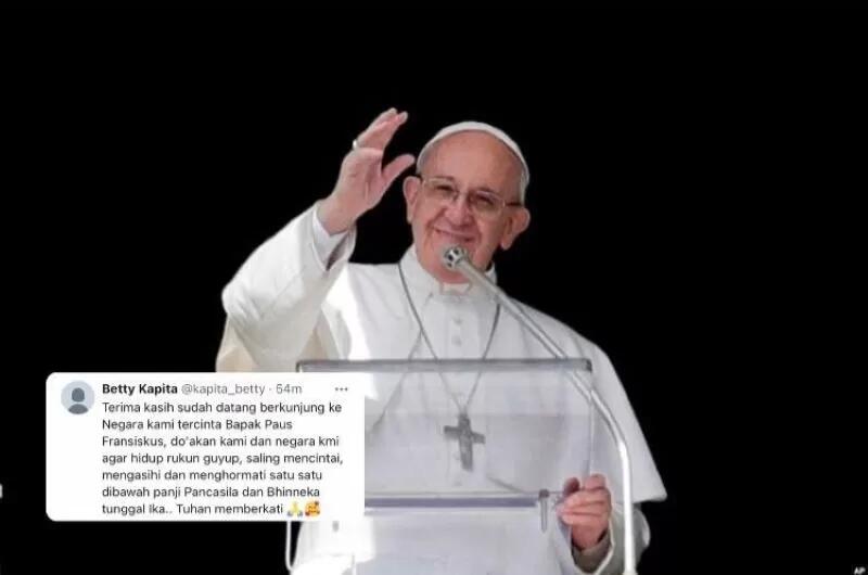 Kesederhanaan Paus Fransiskus Saat di RI Menampar Kita yang Suka Bergaya Hidup Mewah!
