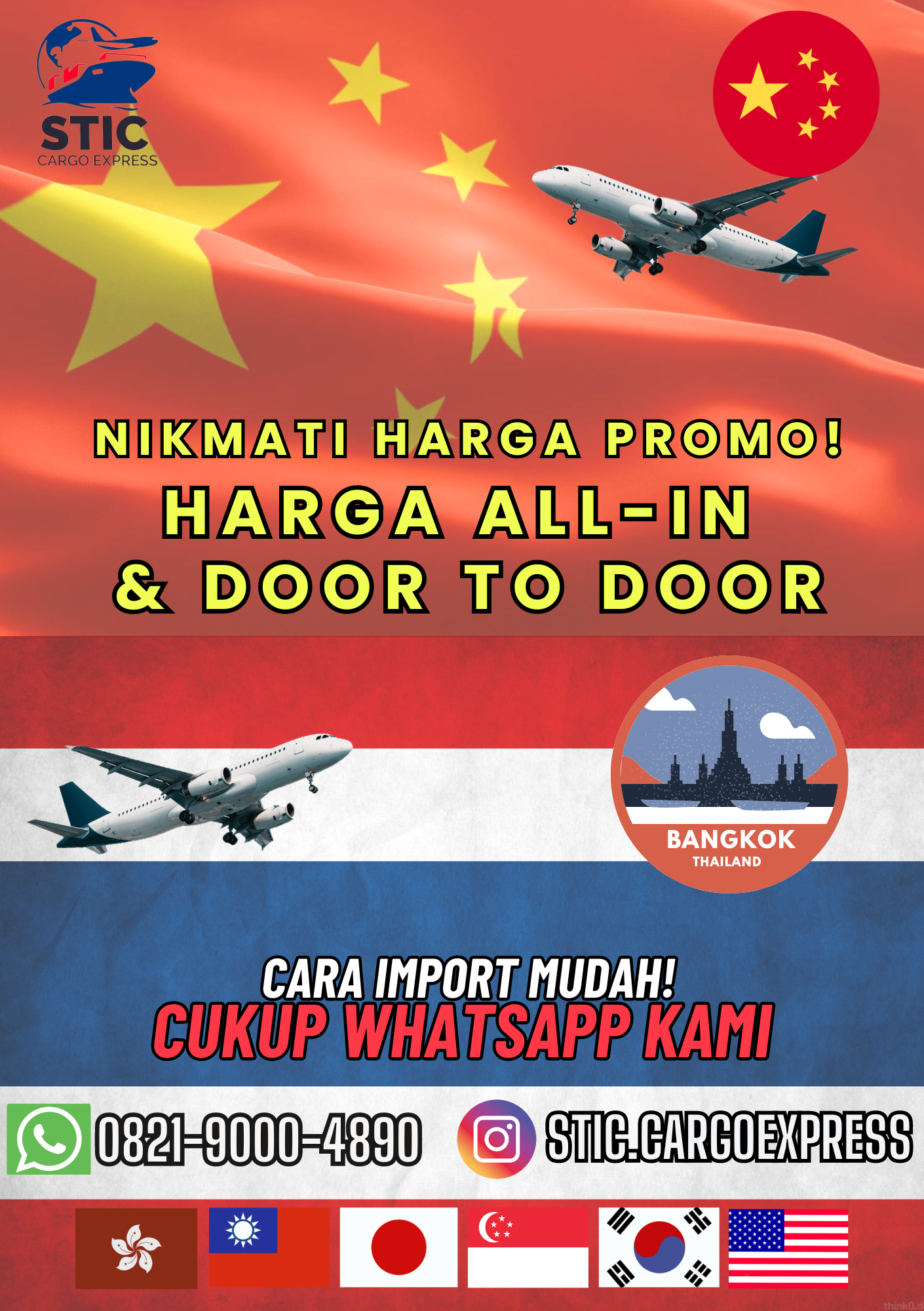 STIC CARGO EXPRESS SIAP BANTU IMPORT