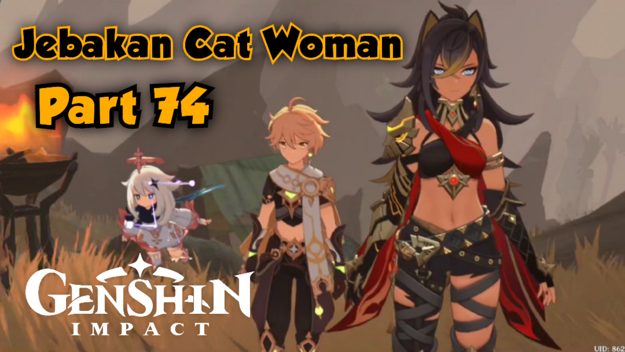 &#91;Video&#93; (Part 74) Jebakan Cat Woman - GENSHIN IMPACT