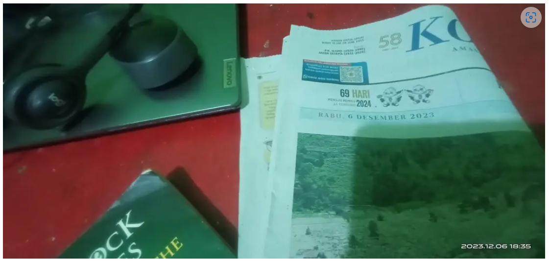 Baca Koran di Pagi Hari, Kapan terakhir kamu lakukan?