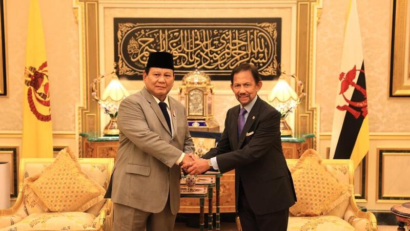 Gerilya Prabowo Pacu Kerjasama Militer dan Industri Pertahanan RI - Brunei