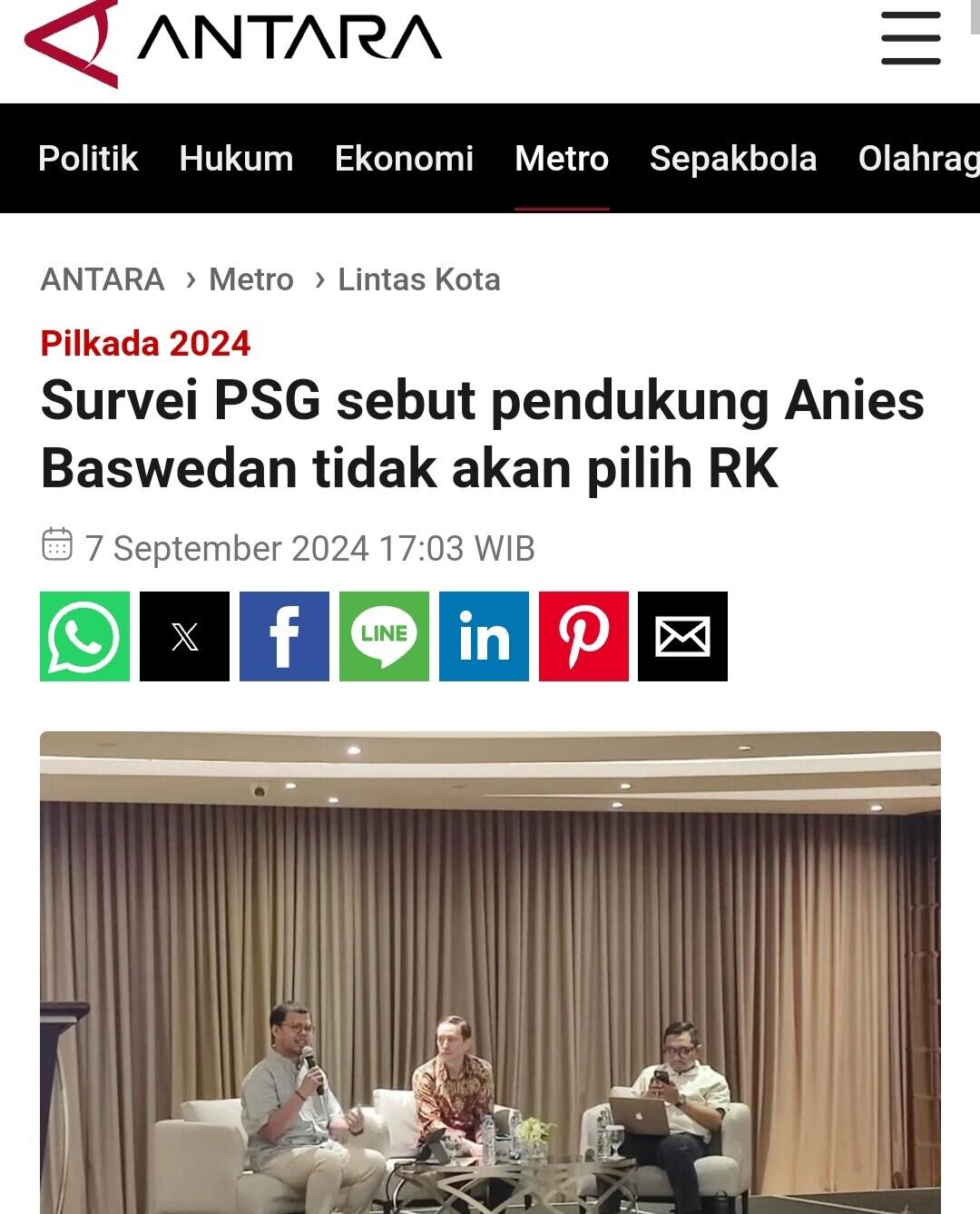 PKS Sebut RK Akan Gunakan Slogan Maju Kotanya Bahagia Warganya Buatan Anies