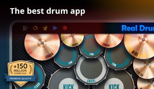 Real Drum Mod APK v11.4.3 Premium Unlocked Latest Version 2024 Download
