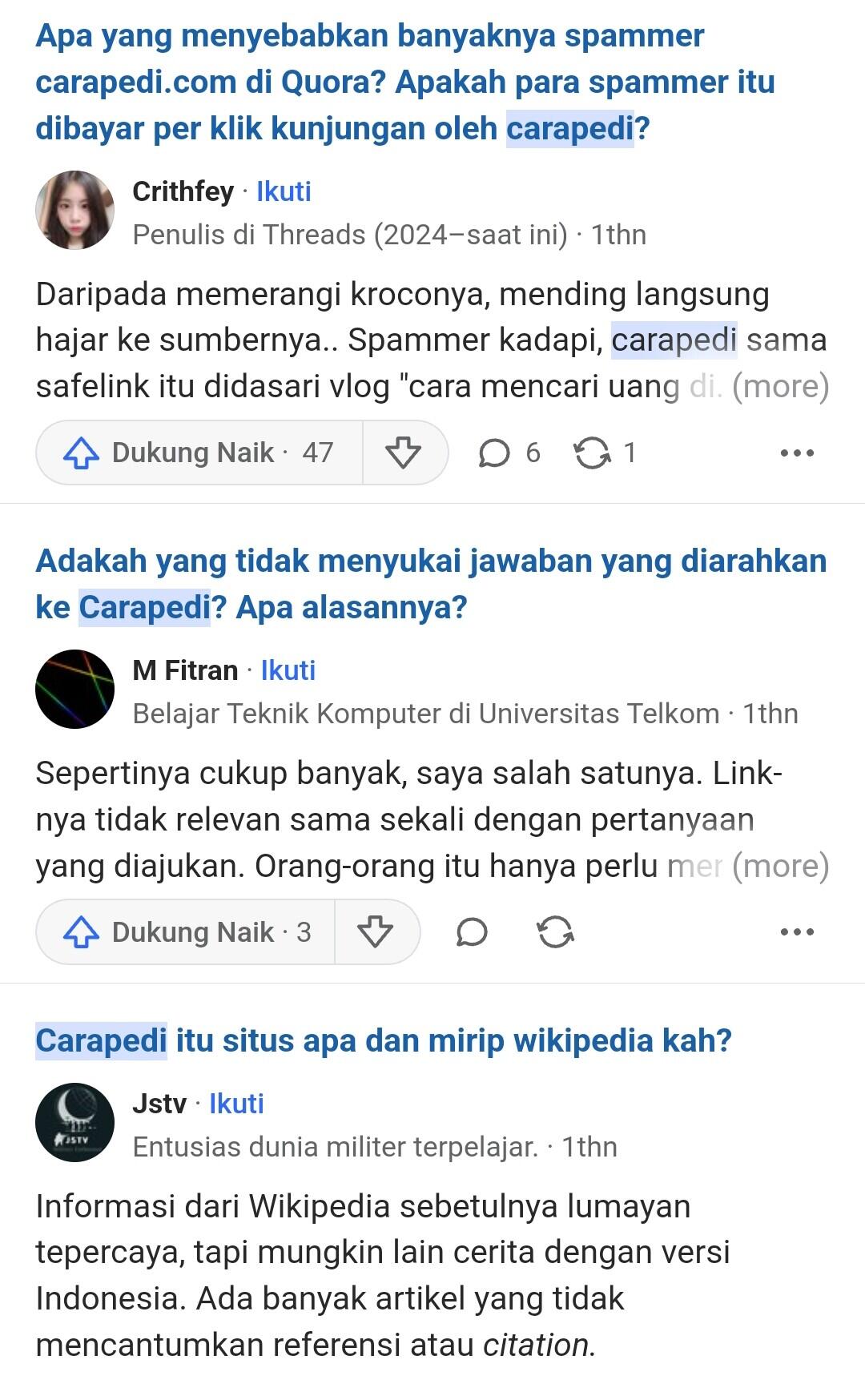Sisi gelap quora dan alasan quora tidak lagi menarik