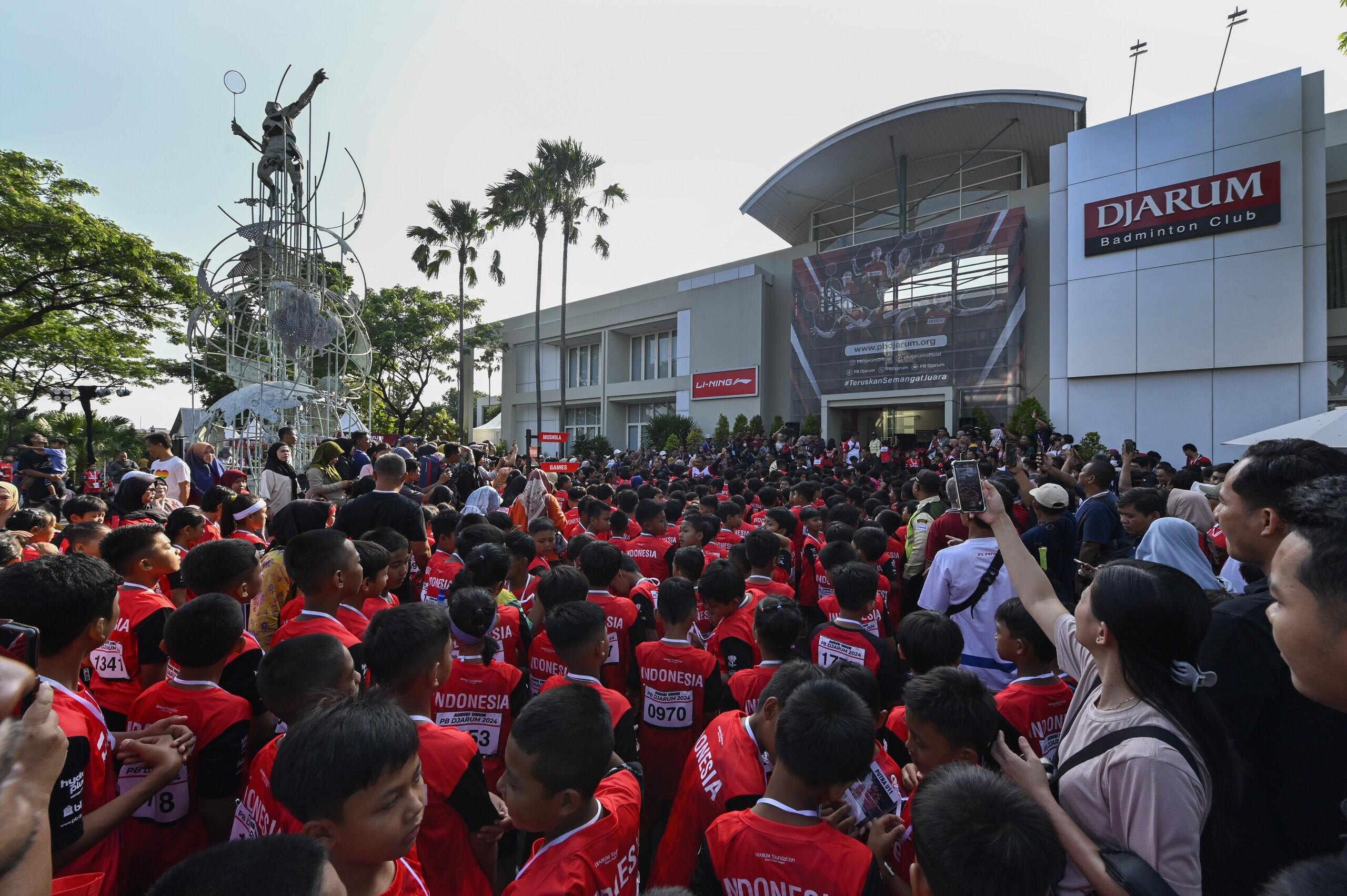 1.966 Atlet dari Timur hingga Barat Indonesia Ikuti Audisi PB Djarum 2024