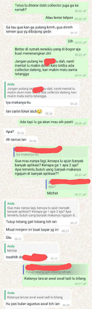 Pinjol Untuk Teman Adalah Maut