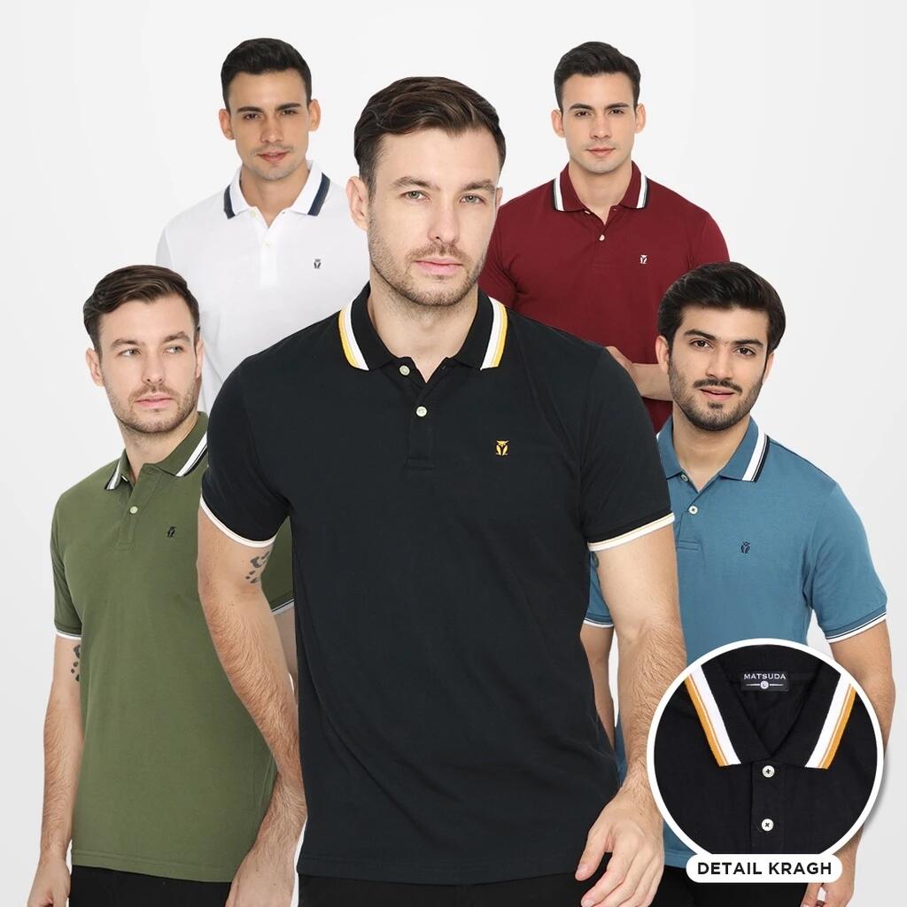 Cakep Gan! 6 Kaos Polo Ini Bisa Bikin Lu Makin Cool