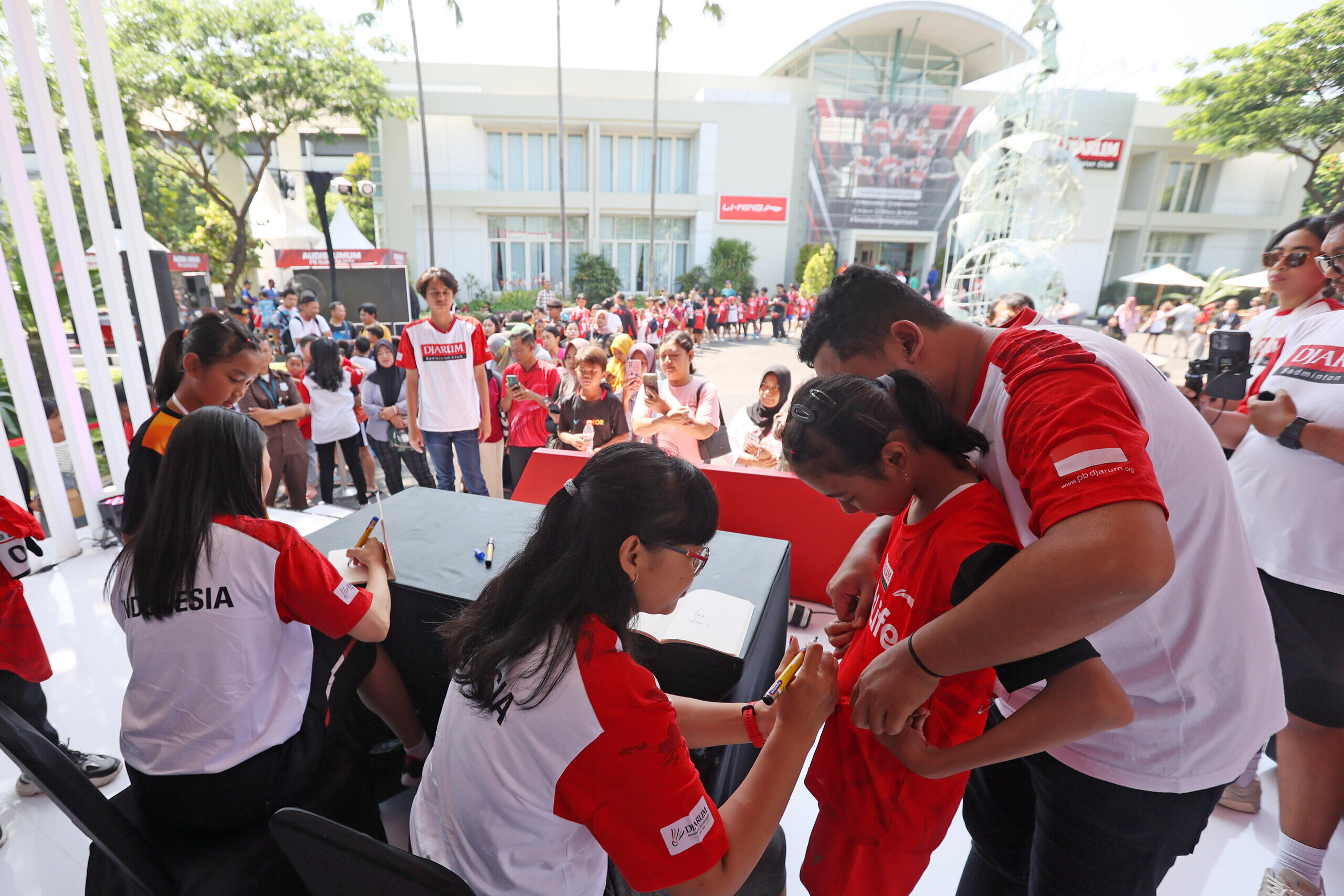 Audisi Umum PB Djarum 2024 Dipantai Legenda Bulutangkis