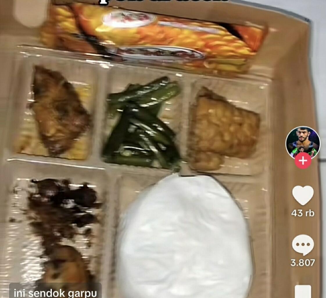 Miris! Makanan Untuk Atlet PON XXI Aceh-Sumut Tidak Layak!