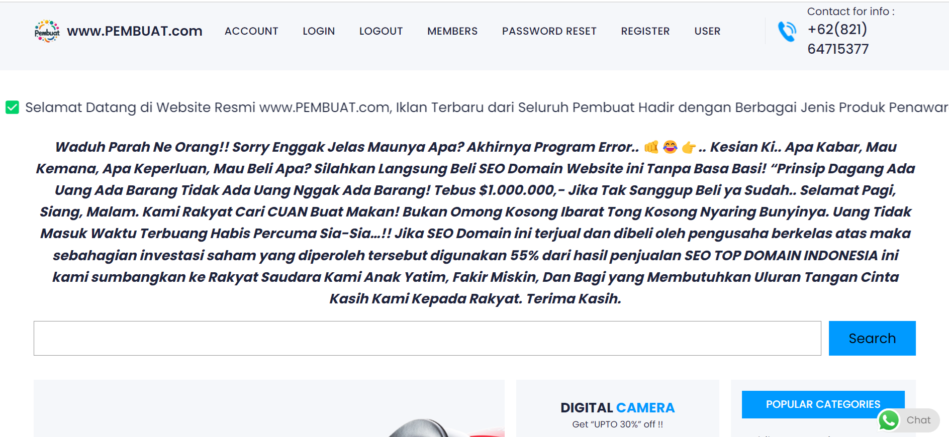 HOT NEWS KASKUS: SEBUAH MEDIA MENJUAL TOP DOMAIN INDONESIA