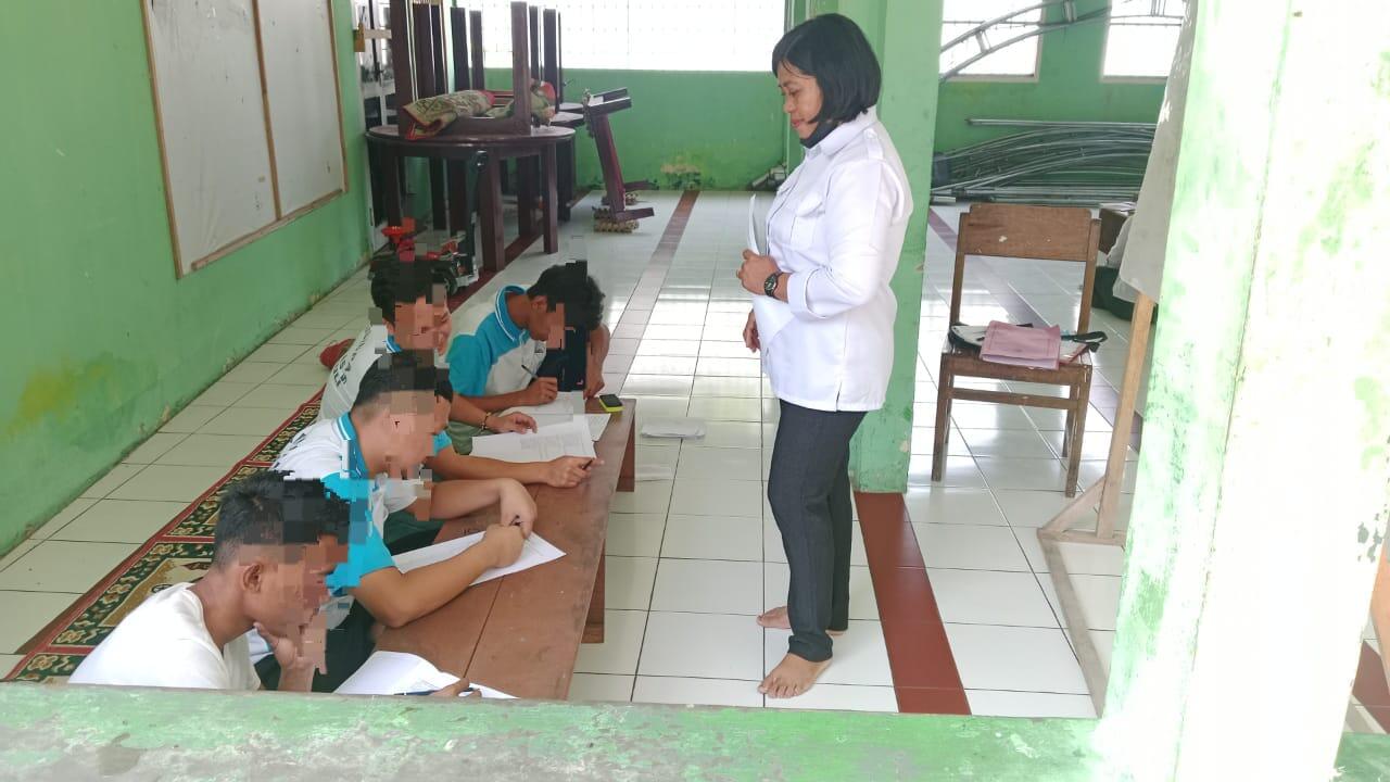WBP Lapas Tolitoli Terima Materi Pembelajaran dari Tim Pengajar SKB Mopido Tolitoli