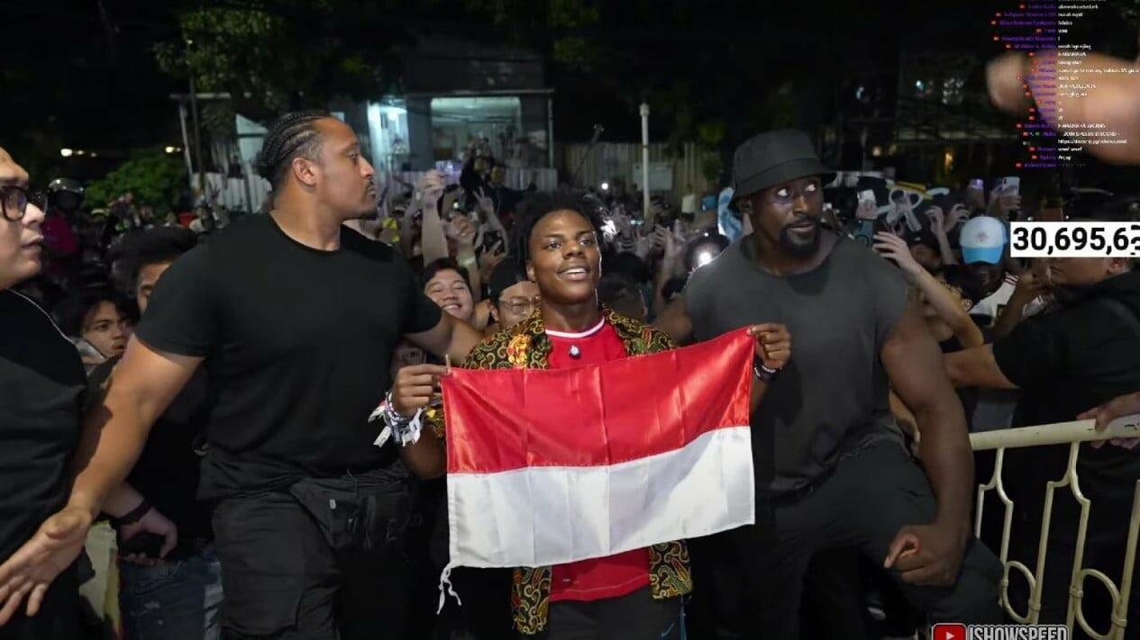 Pecah Rekor, IShowSpeed Capai 1 Juta Views Streaming di Indonesia!