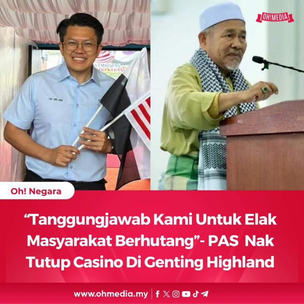 PAS ikrar tutup kasino Genting jika dapat kuasai Pahang