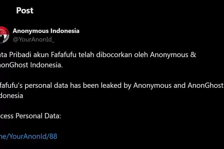 Data Pribadi Gibran Bocor dan Data DPWP Dibongkar Bjorka, Menkominfo Gagal Lagi?
