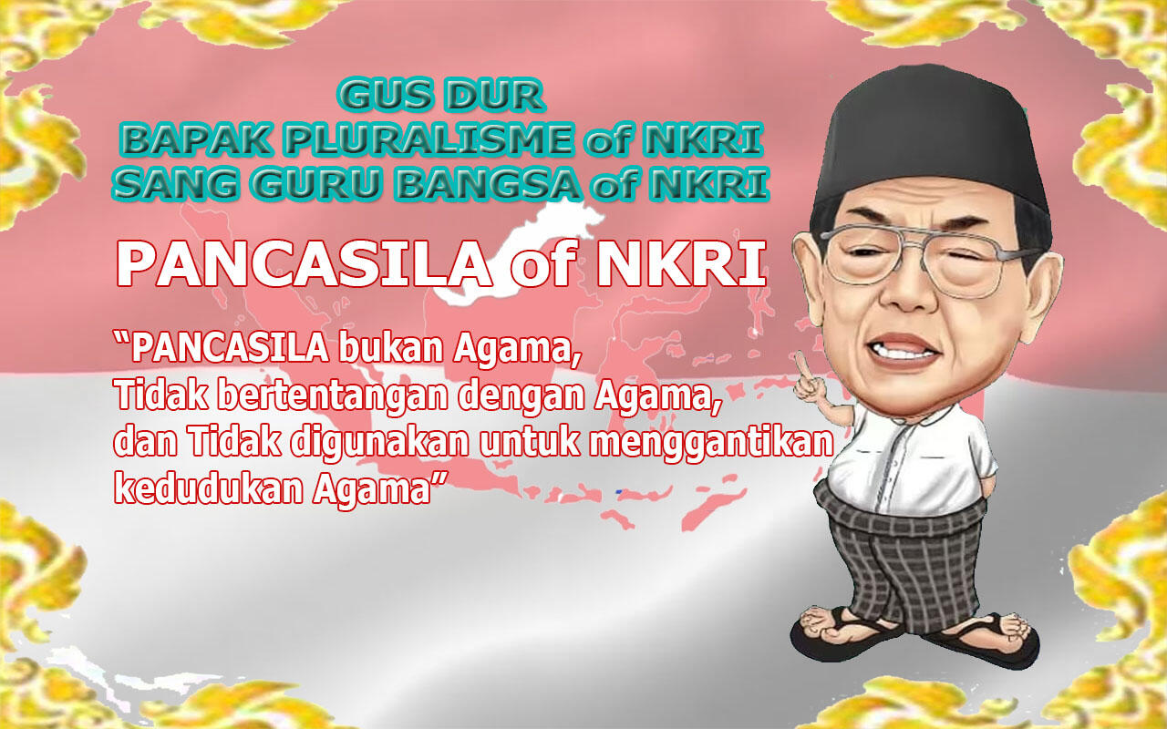 (Nasionalisme 2.0) Pahami Pancasila Secara Integralistik : PANCASILA = RELIGIONS