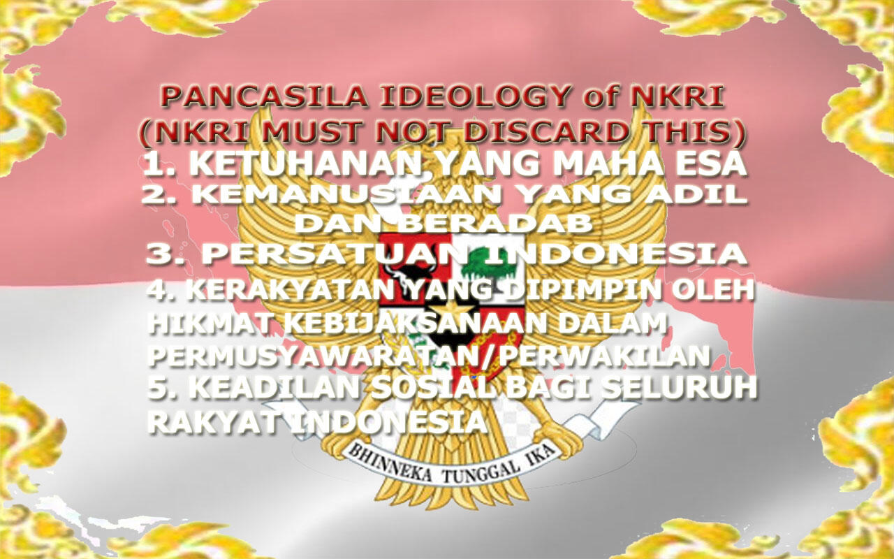 (Nasionalisme 2.0) Pahami Pancasila Secara Integralistik : PANCASILA = RELIGIONS